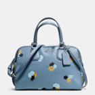 Coach Nolita Satchel In Floral Print Pebble Leather