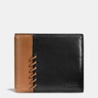 Coach Rip And Repair Compact Id Wallet In Sport Calf Leather