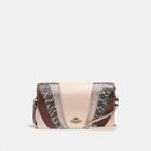 Coach Hayden Foldover Crossbody Clutch With Wave Patchwork And Snakeskin Detail