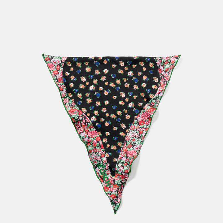 Coach 1941 Wild Meadow Silk Twill Diamond Scarf