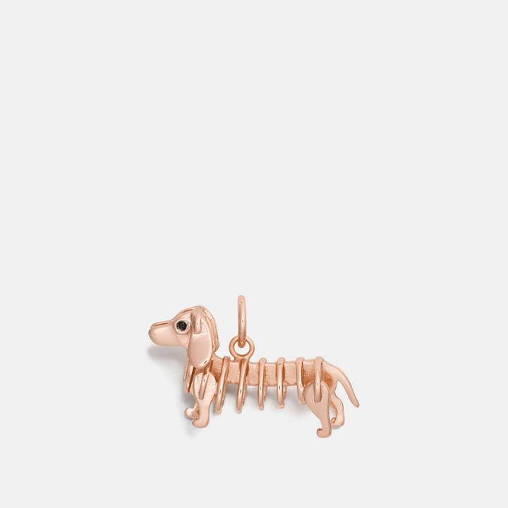 Coach Dog Charm