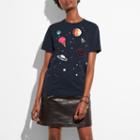Coach Planet Embroidery T-shirt