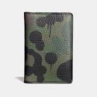 Coach Card Wallet With Wild Beast Camo Print