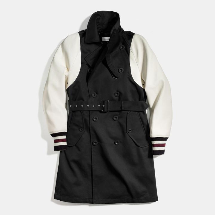 Coach Varsity Trench Jacket