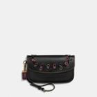 Coach Clutch In Link Glovetanned Leather