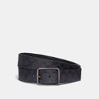 Coach Cut-to-size Reversible Belt In Signature Canvas