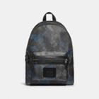 Coach Academy Backpack In Signature Coated Canvas With Wild Beast Print