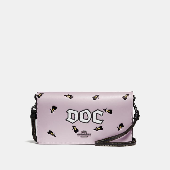 Coach Disney X Coach Doc Foldover Crossbody Clutch