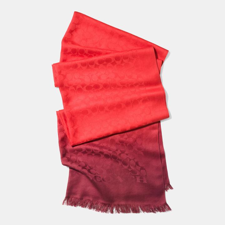 Coach Signature C Ombre Stole