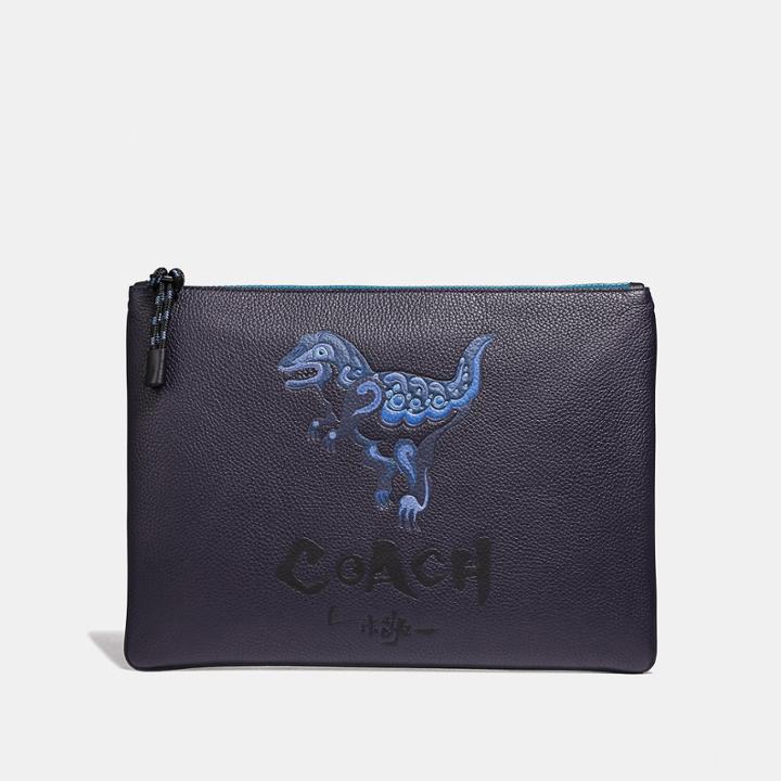 Coach Pouch 30 With Rexy By Zhu Jingyi