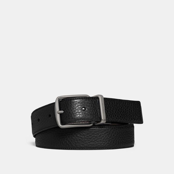 Coach Harness Buckle Cut-to-size Reversible Belt, 30mm