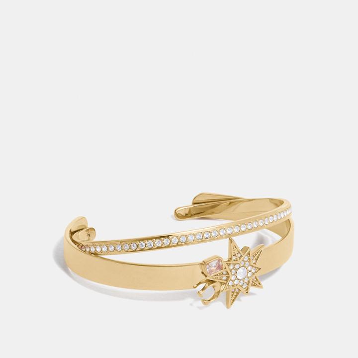 Coach Signature Star Bangle Set