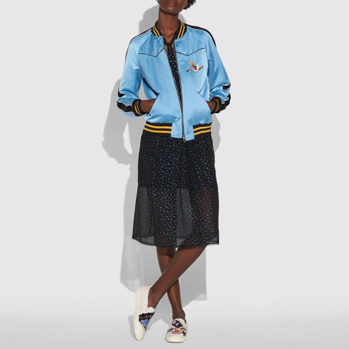 Coach Reversible California Varsity Puffer