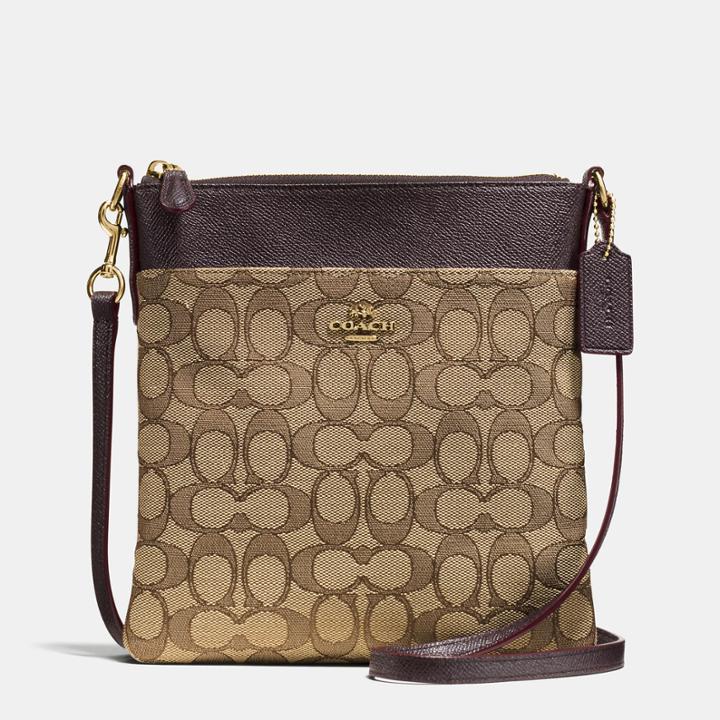 Coach Messenger Crossbody In Signature Jacquard