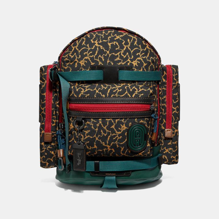 Coach Ridge Backpack With Graphic Animal Print