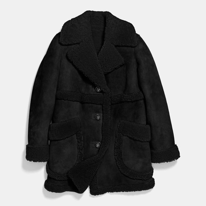 Coach Sheepskin Coat
