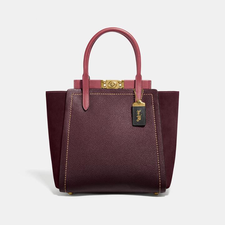 Coach Troupe Tote In Colorblock