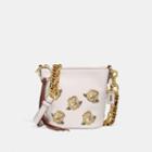 Coach Duffle 12 With Rose Applique