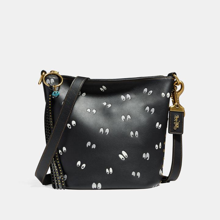 Coach Disney X Coach Duffle 20 With Spooky Eyes Print