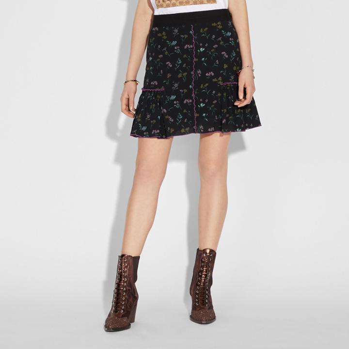 Coach Printed Skirt