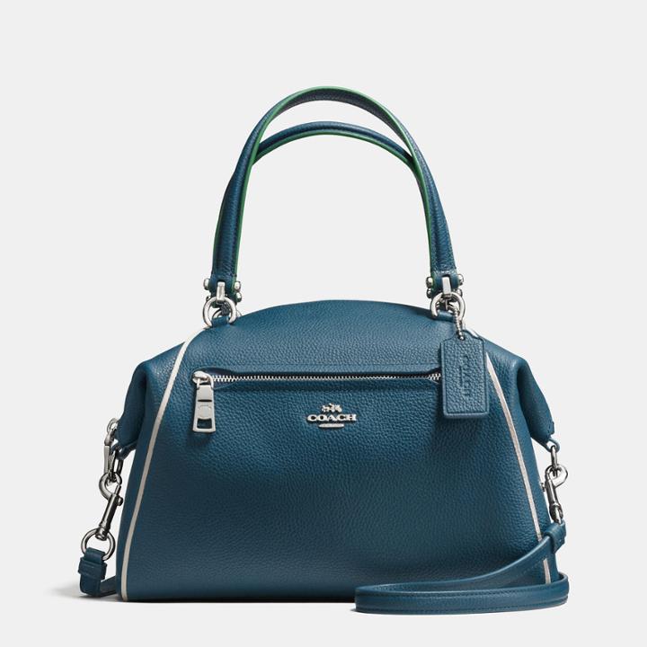 Coach Prairie Satchel In Edgestain Leather