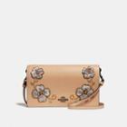 Coach Hayden Foldover Crossbody Clutch With Leather Sequin Applique