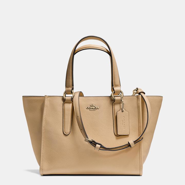 Coach Crosby Mini Carryall In Crossgrain Leather