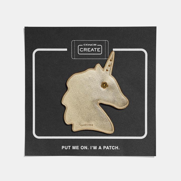 Coach Unicorn Shoe Patch
