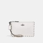 Coach Small Wristlet With Rivets