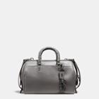 Coach Rogue Satchel In Glovetanned Pebble Leather With Colorblock Snake
