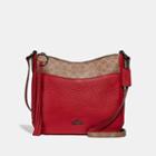 Coach Chaise Crossbody With Signature Canvas Blocking