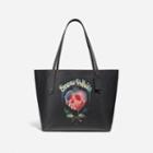 Coach Disney X Coach Market Tote With Poison Apple Graphic