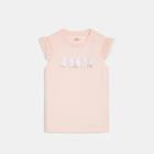 Coach Print T-shirt With Embroidered Cap Sleeves