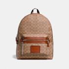 Coach Academy Backpack In Signature Coated Canvas