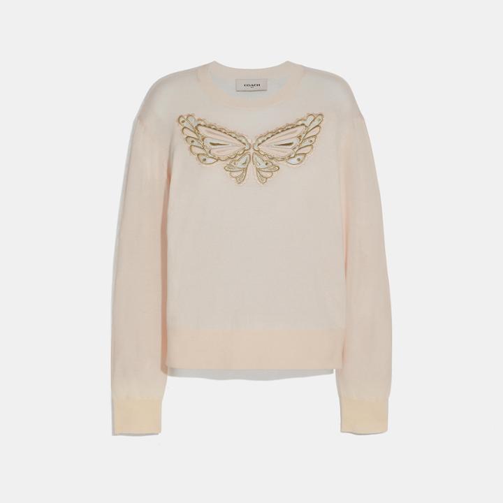 Coach Butterfly Lace Pullover