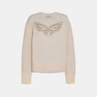 Coach Butterfly Lace Pullover