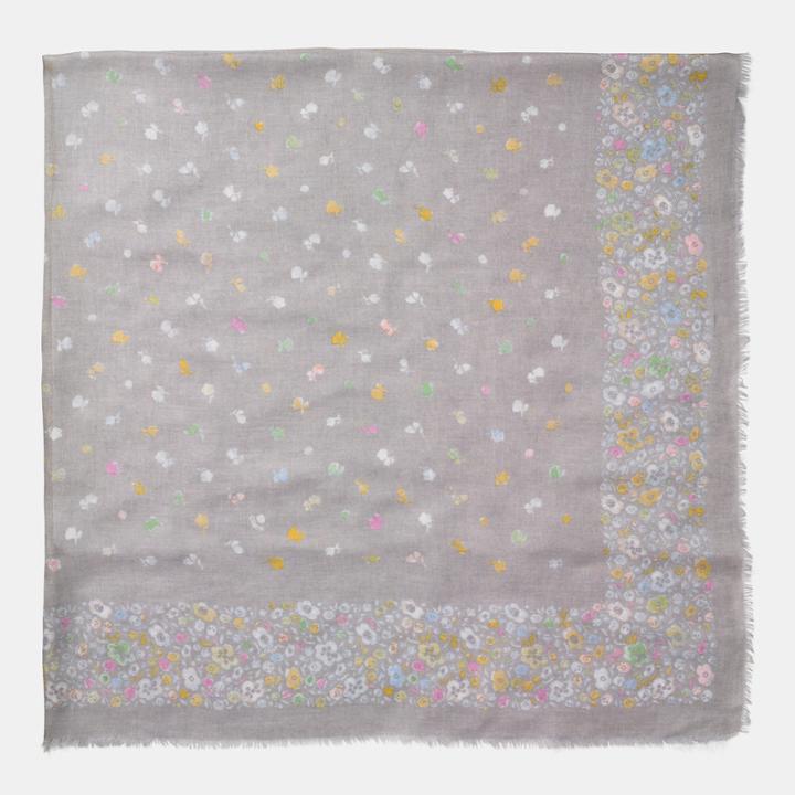 Coach Floral Woven Oversized Square