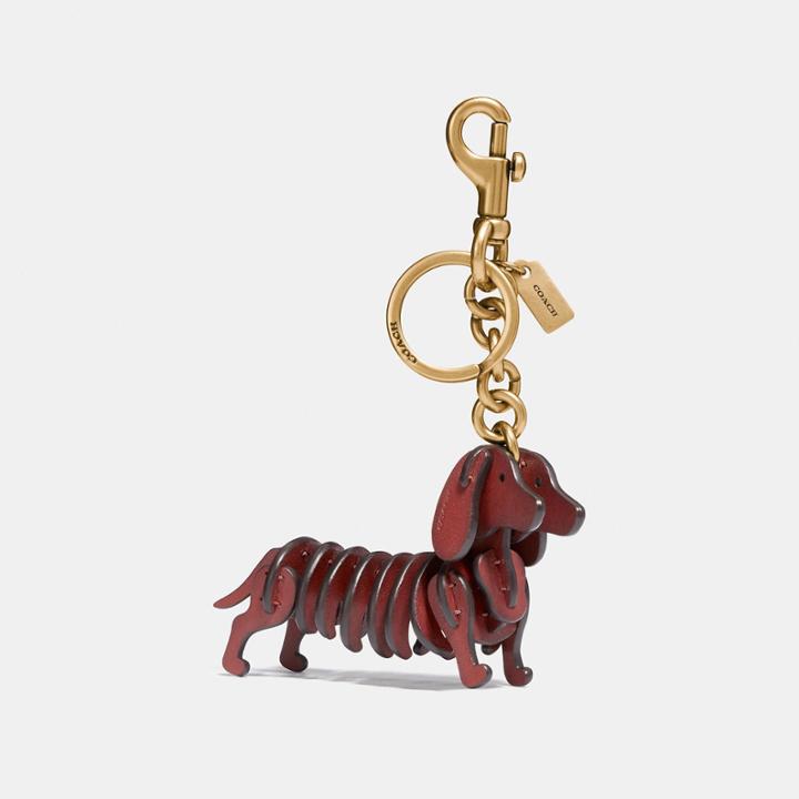 Coach Small Dog Bag Charm