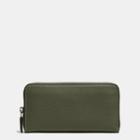 Coach Accordion Zip Wallet In Glovetanned Pebble Leather