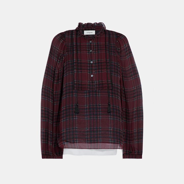 Coach Printed Blouse