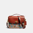 Coach Cassie Crossbody In Signature Canvas Blocking By We Are Out Of Office