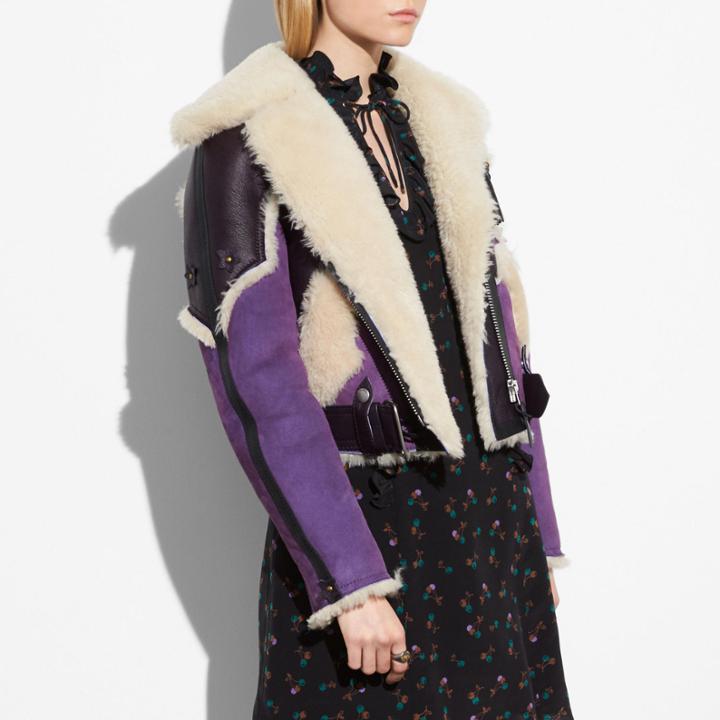 Coach Western Aviator Jacket