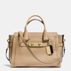 Coach Swagger Carryall In Colorblock Leather