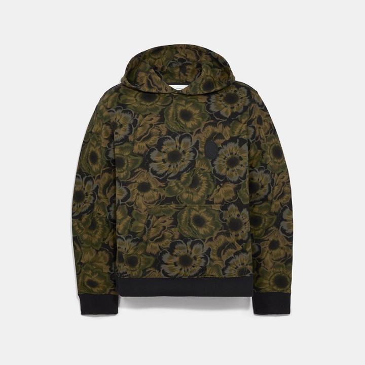Coach Hoodie With Kaffe Fassett Print
