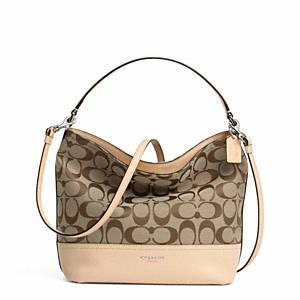 Coach   Legacy Signature Mini Bucket Bag Sv Khaki Vachetta