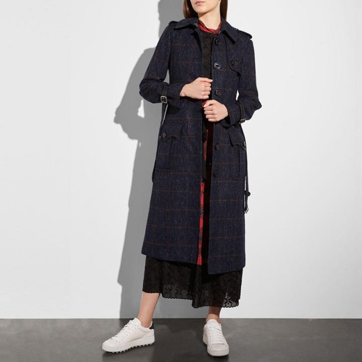 Coach Wool Trench Coat
