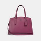 Coach Charlie Carryall With Metallic Interior