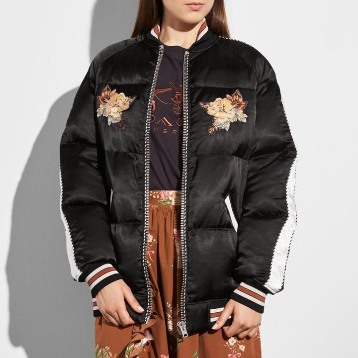 Coach Eagle Souvenir Puffer Coat