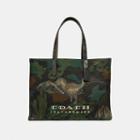 Coach Tote 42 With Landscape Print