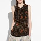 Coach Sleeveless Western Blouse